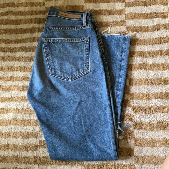 Grlfrnd Karolina High Waist Straight Cotton Jeans 23 - Picture 2 of 5